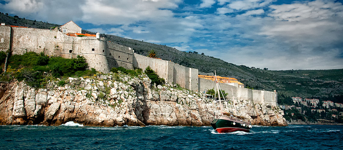 HK Barlow Dubrovnik, Croatia Sailboat in the Adriatic Sea